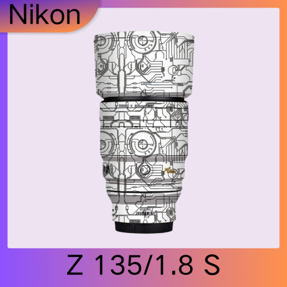 Lentes Nikon Z135F1.8 S - Pele câmera, adesivo câmera - com alta resistência a arranhões, à prova d'água e com design elegante.